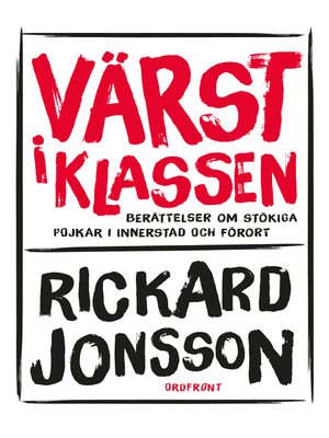 cover image of Värst i klassen